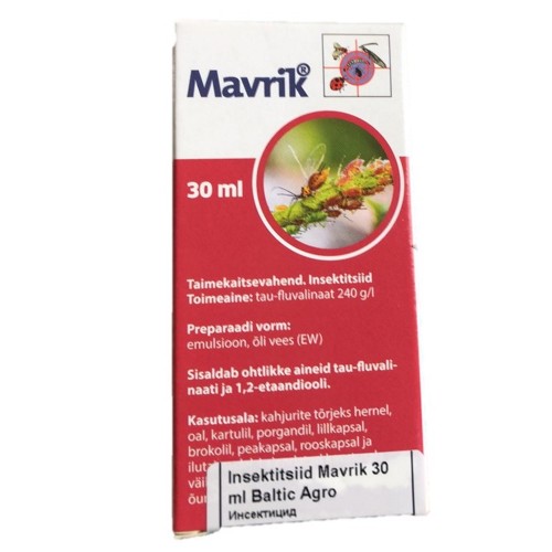 Insektitsiid Mavrik Baltic Agro 30 ml